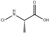 Alanine, N-chloro- (9CI) Structure