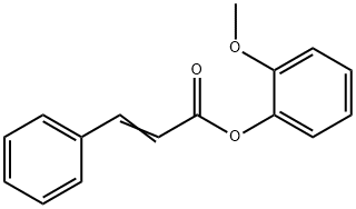 2-methoxyphenyl cinnamate  Structure