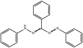 Triphenylformazan Structure