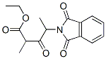ethyl 4-(1,3-dioxoisoindol-2-yl)-2-methyl-3-oxo-pentanoate 구조식 이미지