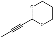 1,3-Dioxane, 2-(1-propynyl)- (9CI) Structure