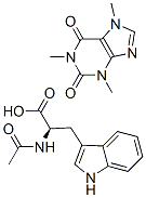Caffeine acetyltryptophanate Structure