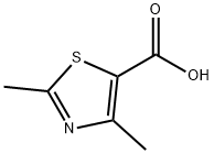 2,4-디메틸티아졸-5-카르복실산 구조식 이미지