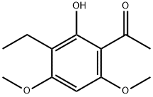 Ethanone, 1-(3-ethyl-2-hydroxy-4,6-dimethoxyphenyl)- (9CI) 구조식 이미지