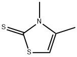 3,4-디메틸-4-티아졸린-2-티온 구조식 이미지