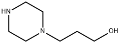 1-Piperazinepropanol Structure