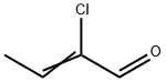 2-chloro-2-butenal Structure