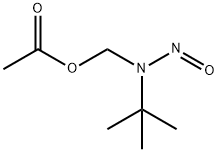 TERT-BUTYLACETOXYMETHYLNITROSAMINE Structure