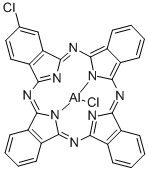 CHLORO ALUMINUM CHLORO PHTHALOYANINE Structure