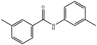 3-Methyl-N-(3-Methylphenyl)benzaMide, 97% 구조식 이미지