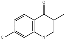 7-Chloro-2,3-dihydro-1,3-dimethylquinolin-4(1H)-one Structure