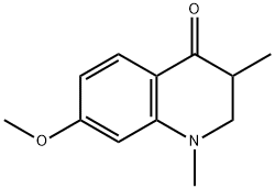 2,3-Dihydro-7-methoxy-1,3-dimethylquinolin-4(1H)-one Structure