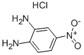 4-NITRO-1,2-PHENYLENEDIAMINE MONOHYDROCHLORIDE Structure