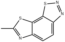 Thiazolo[4,5-g]-1,2,3-benzothiadiazole, 7-methyl- (7CI,8CI) 구조식 이미지