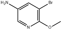 5-AMINO-3-BROMO-2-METHOXYPYRIDINE 구조식 이미지