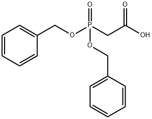 DIBENZYLPHOSPHONOACETIC ACID Structure