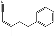 (Z)-3-methyl-5-phenylpent-2-enenitrile Structure