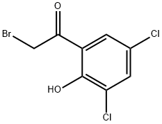 2-BROMO-3' 5'-DICHLORO-2'-HYDROXYACETOP& Structure