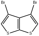 3,4-디브로모티에노[2,3-b]티오펜 구조식 이미지