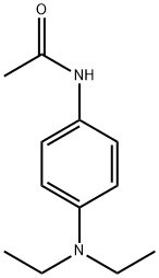 N-[4-(디에틸아미노)페닐]아세트아미드 구조식 이미지