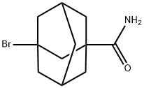 3-bromoadamantane-1-carboxamide 구조식 이미지