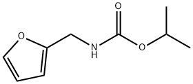 Furfurylcarbamic acid isopropyl ester Structure