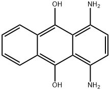 1,4-диаминоантрацен-9,10-диол структурированное изображение