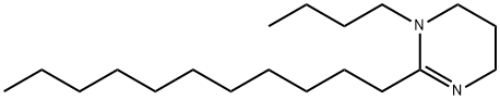 1-부틸-1,4,5,6-테트라히드로-2-운데실피리미딘 구조식 이미지