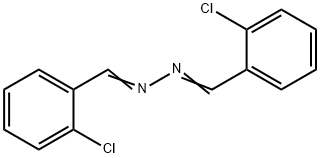 1-(2-chlorophenyl)-N-[(2-chlorophenyl)methylideneamino]methanimine 구조식 이미지