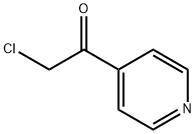 에타논,2-클로로-1-(4-피리디닐)-(9CI) 구조식 이미지