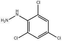 2,4,6-Trichlorophenylhydrazine Structure
