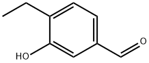벤즈알데히드,4-에틸-3-히드록시-(9CI) 구조식 이미지