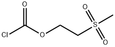 2-메틸설포닐에틸클로로카보네이트 구조식 이미지