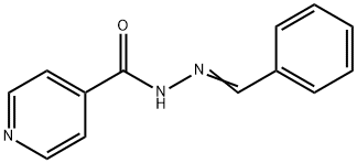 N'-Benzylidene-4-pyridinecarboxylic acid hydrazide Structure