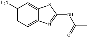 Acetamide, N-(6-amino-2-benzothiazolyl)- (9CI) Structure