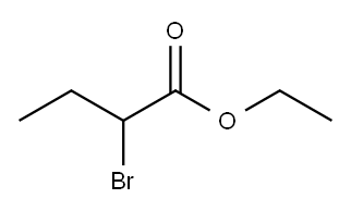 α-브로모부틸산에틸 구조식 이미지