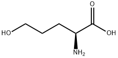 2-amino-5-hydroxyvaleric acid Structure