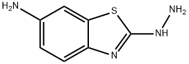 2(3H)-Benzothiazolone,6-amino-,hydrazone(9CI) Structure