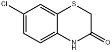 7-CHLORO-2H-1,4-BENZOTHIAZIN-3(4H)-ONE 구조식 이미지