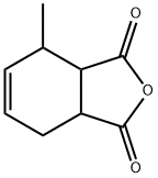 3-Methyltetrahydrophthalic anhydride 구조식 이미지