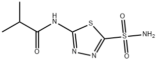 N-[5-(Aminosulfonyl)-1,3,4-thiadiazol-2-yl]-2-methylpropanamide Structure