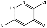 4(1H)-Pyridazinone,  3,6-dichloro- Structure