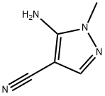 1-Methyl-4-cyano-5-amino-1,2-pyrazole Structure