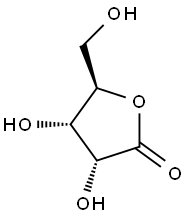 D(+)-рибонова кислота гамма-лактон структурированное изображение