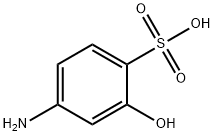 4-Amino-2-hydroxybenzenesulfonic acid Structure