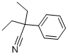 2-Ethyl-2-phenylbutyronitrile 구조식 이미지