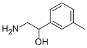 2-아미노-1-(3-메틸페닐)에탄올 구조식 이미지