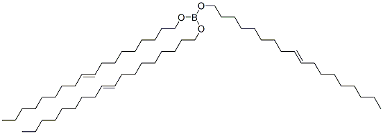 붕산트리스(9-옥타데세닐)에스테르 구조식 이미지