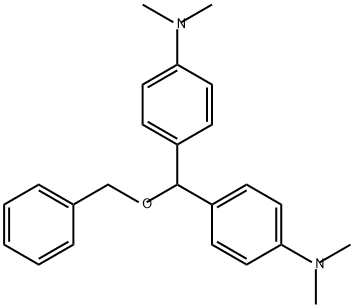 4,4'-벤질옥시메틸렌비스(N,N-디메틸벤젠아민) 구조식 이미지