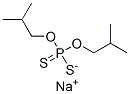 sodium O,O-diisobutyl dithiophosphate  Structure